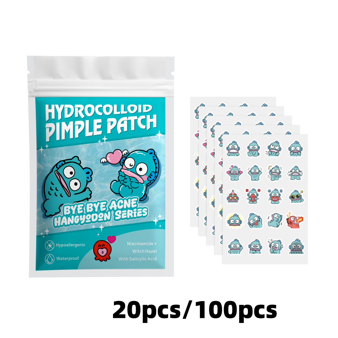 Hydrocolloid Pimple Patch - 20/100 pezzi di cerotti per l'acne