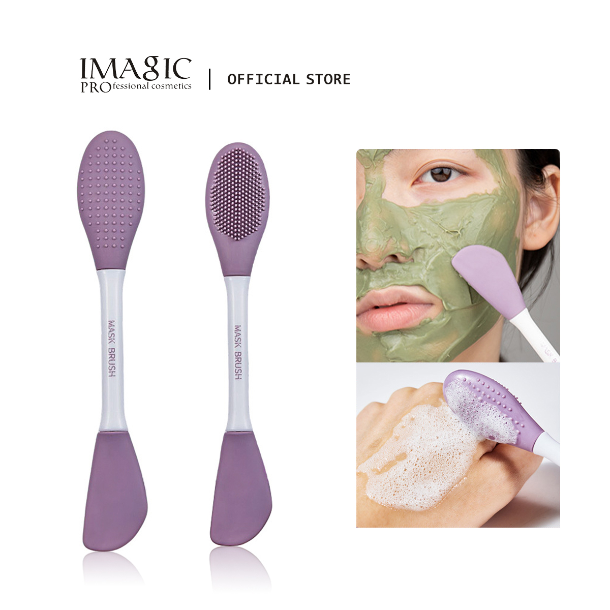 Silicone Face Scrubber Electric - IMAGIC Spazzola in Silicone 2 in