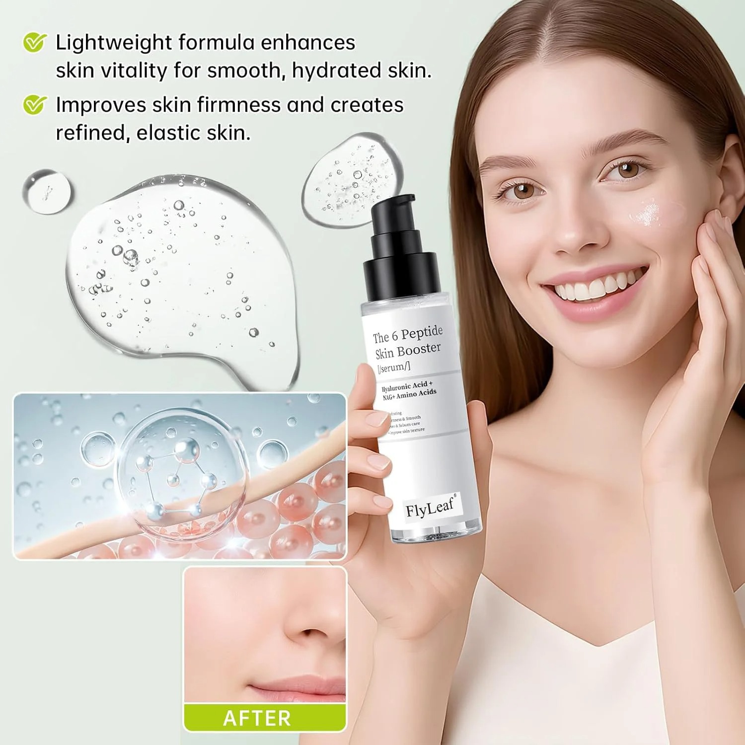 Tonico Viso Booster Peptidico  - Hyaluronic Acid Facial Serum recensione e prezzo