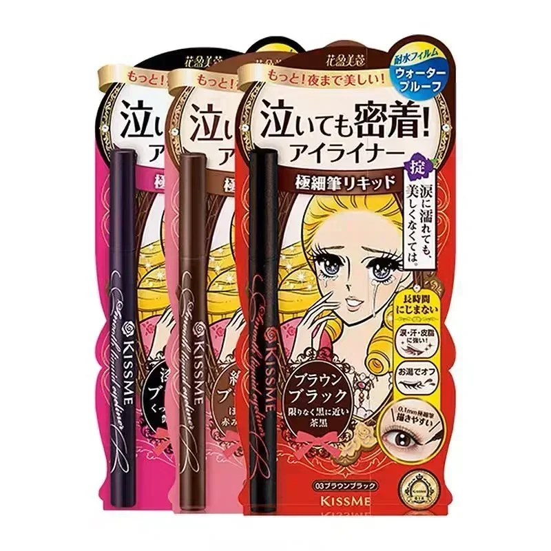 KISS ME make up Eyeliner nero  - Waterproof Liquid Eyeliner Pen recensione e prezzo
