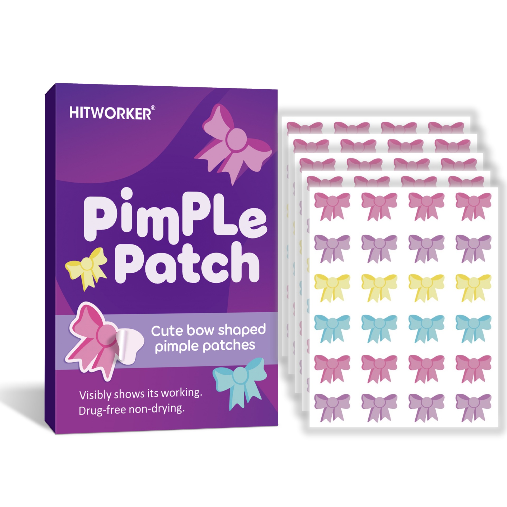 120 Cerotti a Forma di Fiocco  - Hydrocolloid Pimple Patch recensione e prezzo