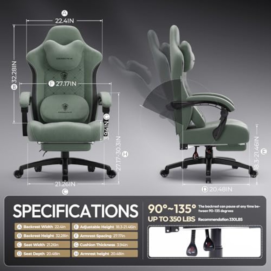 Sedia da Gaming per Adulti con - Massage recensione e prezzo