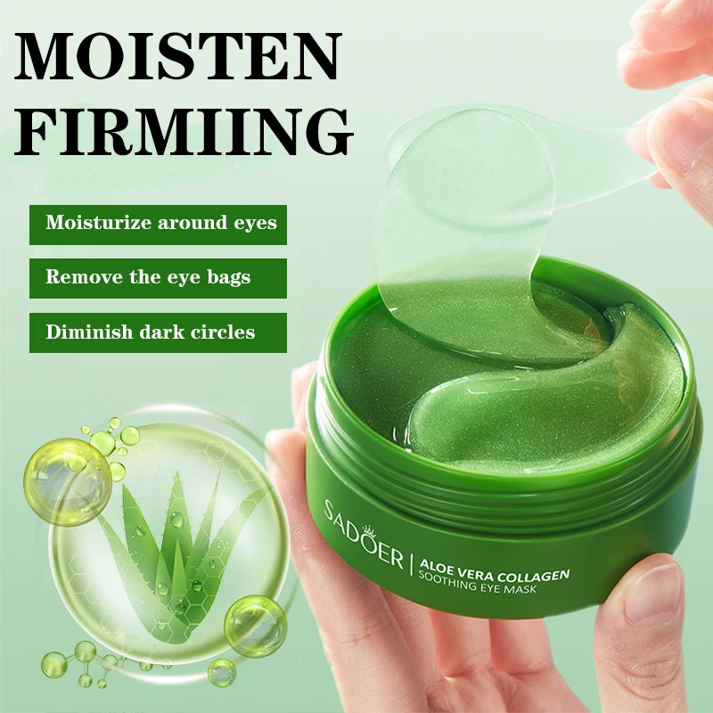60 pz Aloe Vera Collagene Masc - Collagen Under Eye Patches recensione e prezzo