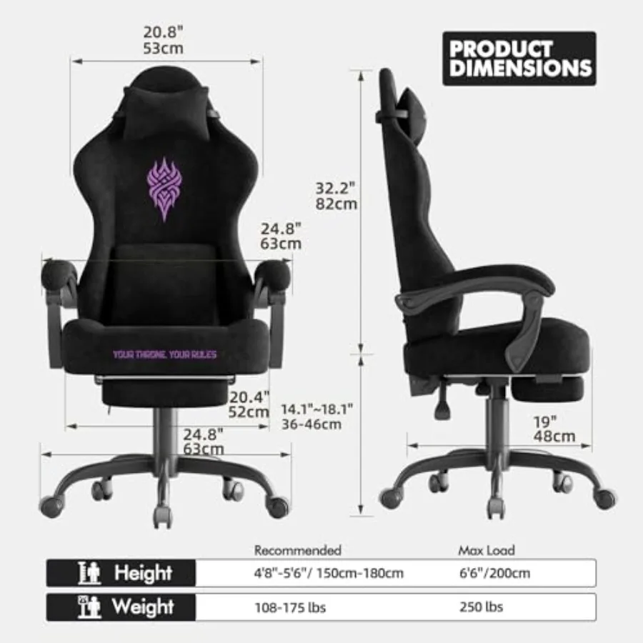 Sedie da gaming per videogioch - Massage recensione e prezzo