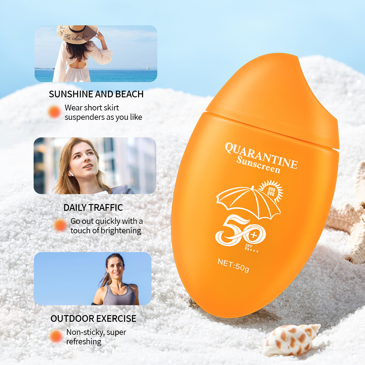 Primer Solare SPF50+, Rinfresc - Spf 50 Waterproof Sunscreen recensione e prezzo