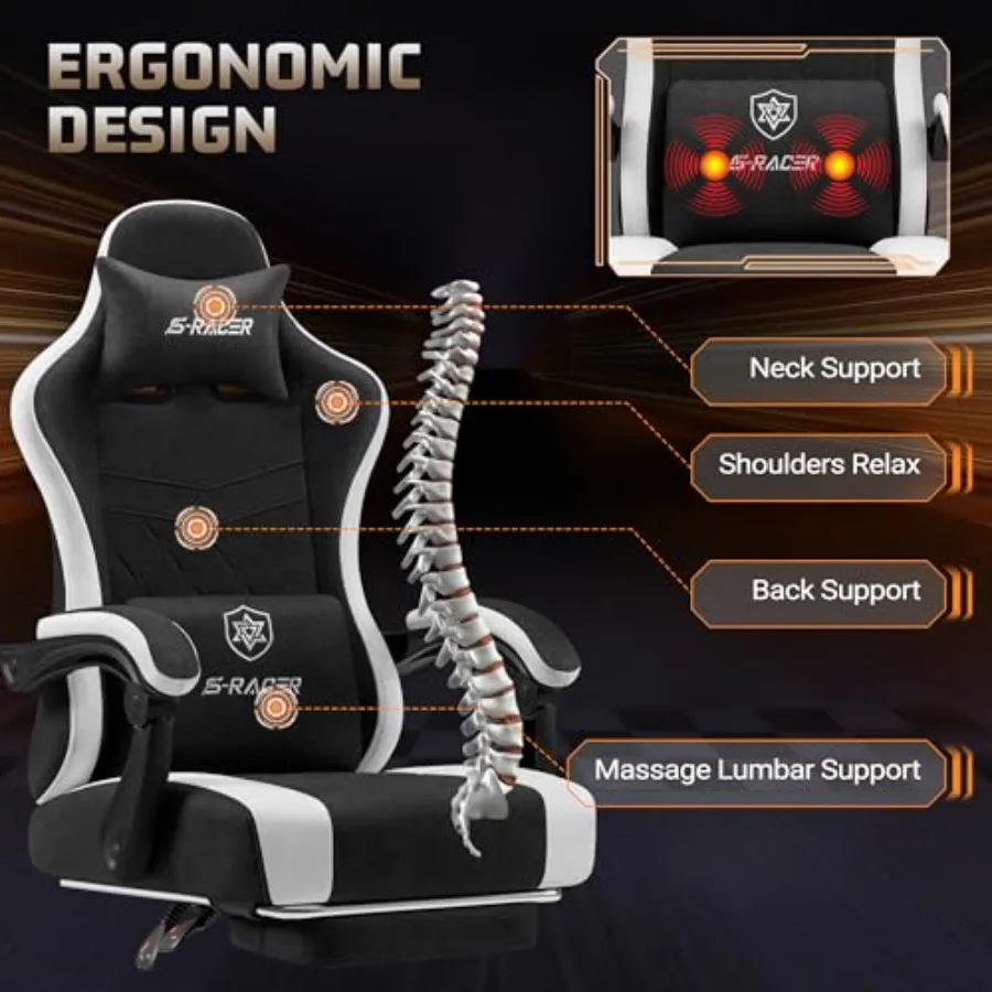 Sedia da gaming per adulti con - Massage recensione e prezzo