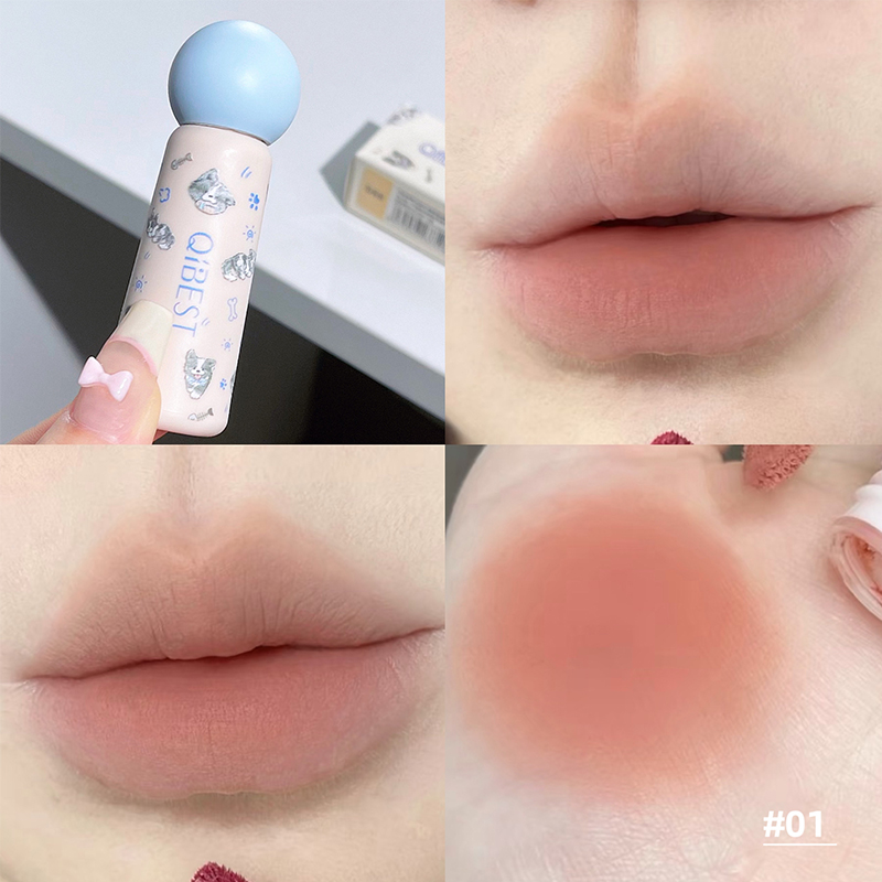QIBEST Carino Velluto Opaco Fa - Matte Velvet Lip Tint Long Lasting recensione e prezzo