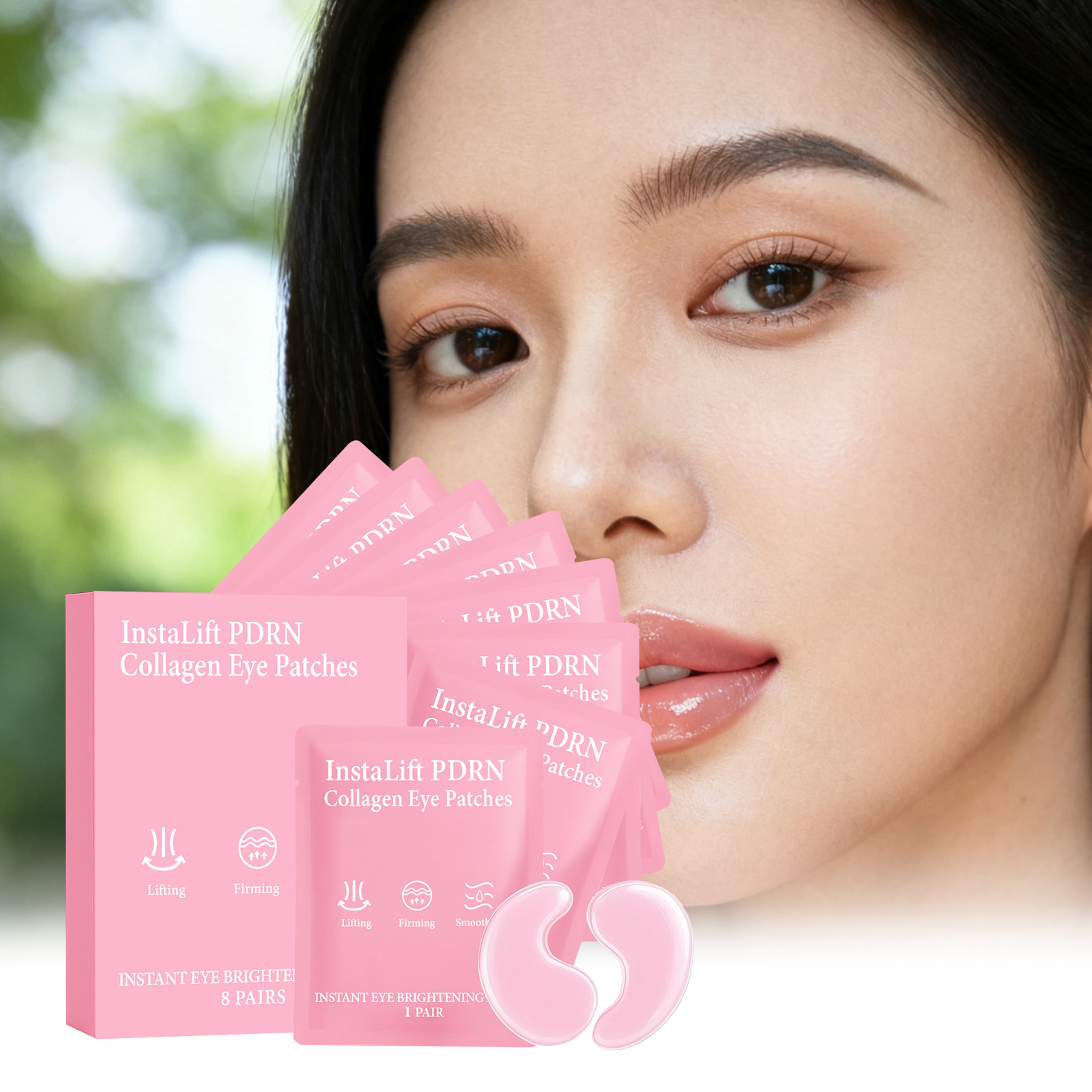 Instalift PDRN Patch per occhi - Collagen Under Eye Patches recensione e prezzo